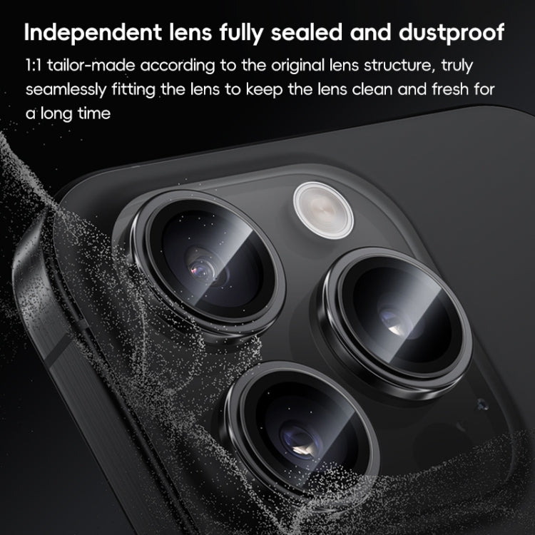 For iPhone 16 Pro Max Benks King Kong Series Corning Single Metal Lens Protective Film(Rose Gold) - free shipping - PMC Jewellery - Order now!