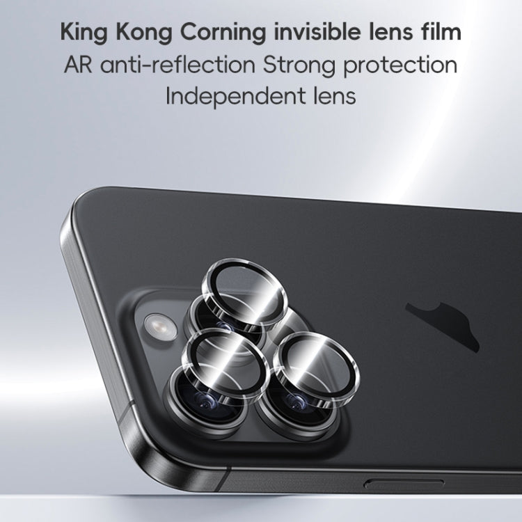 For iPhone 16 Pro Benks King Kong Series Corning Single Clear Lens Protective Film