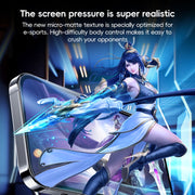 For iPhone 16 Benks Ice Sense Gaming Frosted Tempered Glass Film