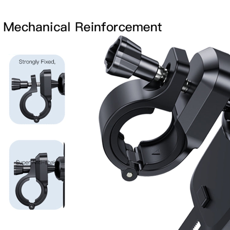 Yesido C127 Dual Side Adjustable Bicycle Handle Phone Holder(Black) - free shipping - PMC Jewellery - Order now!