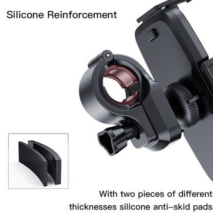 Yesido C127 Dual Side Adjustable Bicycle Handle Phone Holder(Black) - free shipping - PMC Jewellery - Order now!
