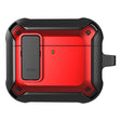 For AirPods 4 Bumblebee Bluetooth Earphone Silicone Protective Case(Black Red) - For AirPods 4 by PMC Jewellery | Online Shopping South Africa | PMC Jewellery | Buy Now Pay Later Mobicred