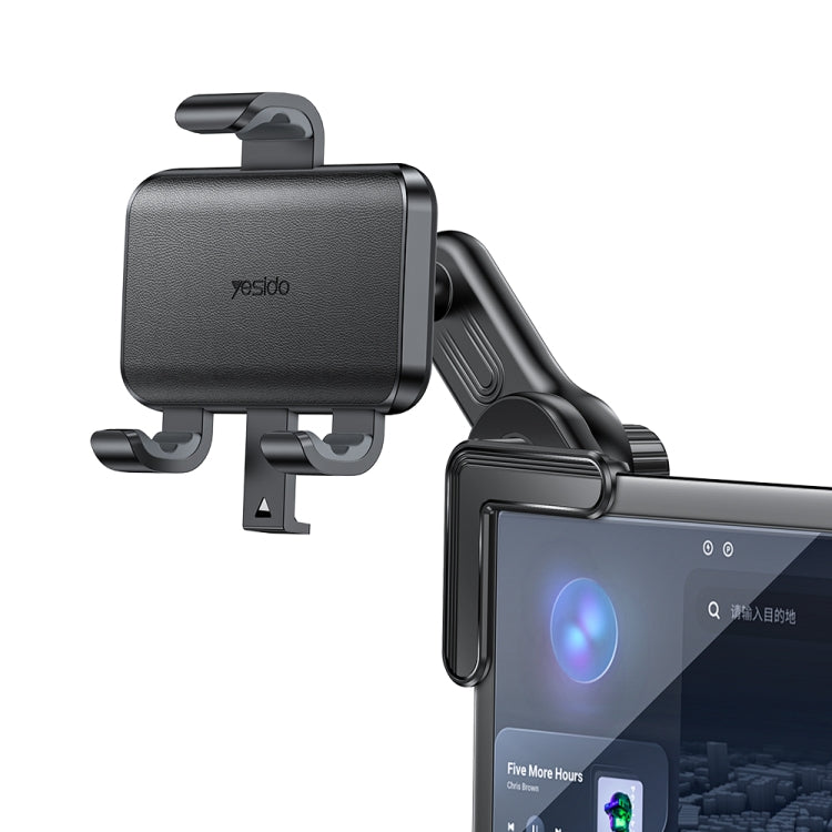 Yesido C250 Phone Clamp Holder For Car Floating Screen(Black) - free shipping - PMC Jewellery - Order now!