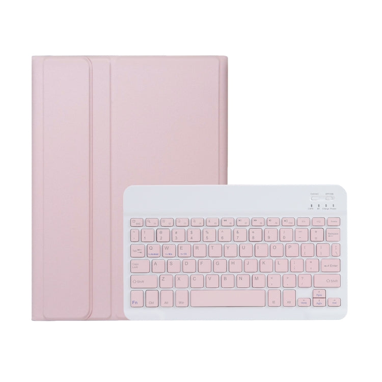 For Huawei MatePad SE 11 2024 AH21 Ultra-thin Detachable Bluetooth Keyboard Leather Tablet Case(Pink White) - Others Keyboard by PMC Jewellery | Online Shopping South Africa | PMC Jewellery | Buy Now Pay Later Mobicred