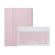 For Huawei MatePad SE 11 2024 AH21 Ultra-thin Detachable Bluetooth Keyboard Leather Tablet Case(Pink White)