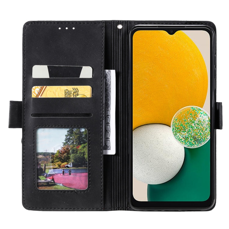 For Samsung Galaxy S25+ 5G Retro Splicing Horizontal Flip Leather Phone Case(Red)