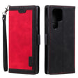 For Samsung Galaxy S25 Ultra 5G Retro Splicing Horizontal Flip Leather Phone Case(Red) - Galaxy S25 Ultra 5G Cases by PMC TechLife | Online Shopping South Africa | PMC TechLife | Buy Now Pay Later Mobicred