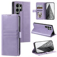 For Samsung Galaxy S25 Ultra 5G Simple 6-Card Wallet Leather Phone Case(Purple) - Galaxy S25 Ultra 5G Cases by PMC TechLife | Online Shopping South Africa | PMC TechLife | Buy Now Pay Later Mobicred