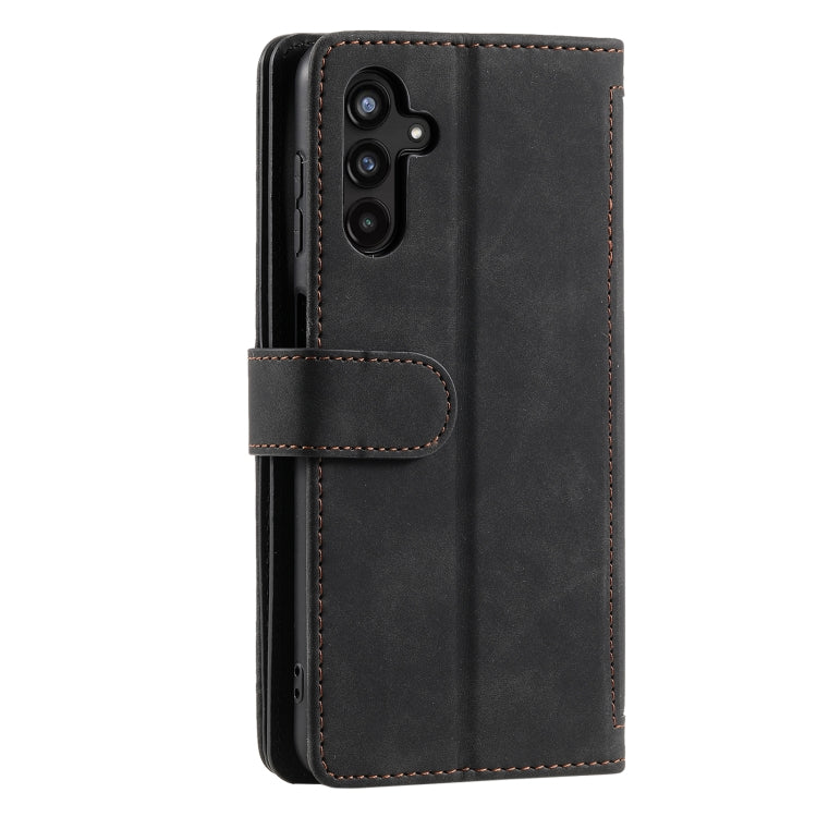 For Samsung Galaxy S25+ 5G Nine Card Zipper Bag Leather Phone Case with Lanyard(Black)
