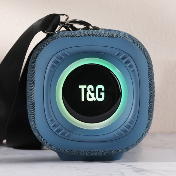 T&G TG669 Outdoor Portable TWS Colorful Wireless Bluetooth Speaker(Black)