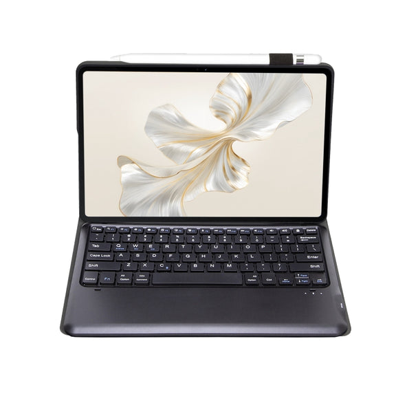 For Huawei MatePad Pro 12.2 Ultra-thin Detachable Bluetooth Keyboard Leather Tablet Case(Black White)