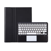 For Huawei MatePad Air 12 2024 Ultra-thin Detachable Bluetooth Keyboard Leather Tablet Case with Touchpad(Black White)