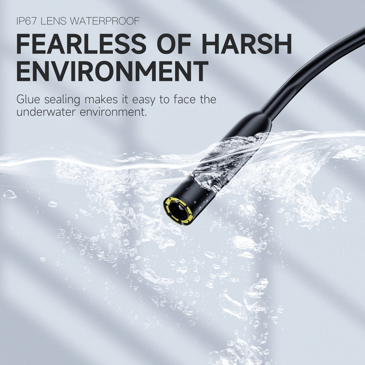 P230 8mm 2 inch Single Camera Endoscope with Screen, Length:5m - free shipping - PMC Jewellery - Order now!