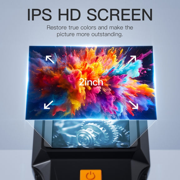 P230 8mm 2 inch Single Camera Endoscope with Screen, Length:10m