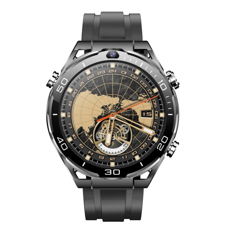 T7 1.508 inch 4G LTE Android 10 Smart Watch, 6GB+128GB, MTK6762 Octa Core, Support Heart Rate / Blood Oxygen(Silver)