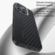 For iPhone 16 Pro Benks Montage MagSafe Kevlar Fiber Phone Case(Black)