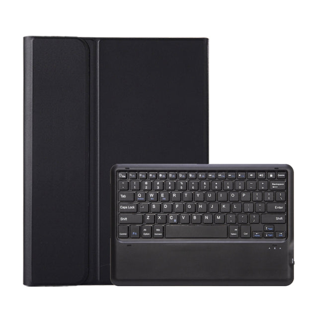 For Samsung Galaxy Tab S10 Ultra A910B Pen Slot Detachable Bluetooth Keyboard Leather Tablet Case(Black)