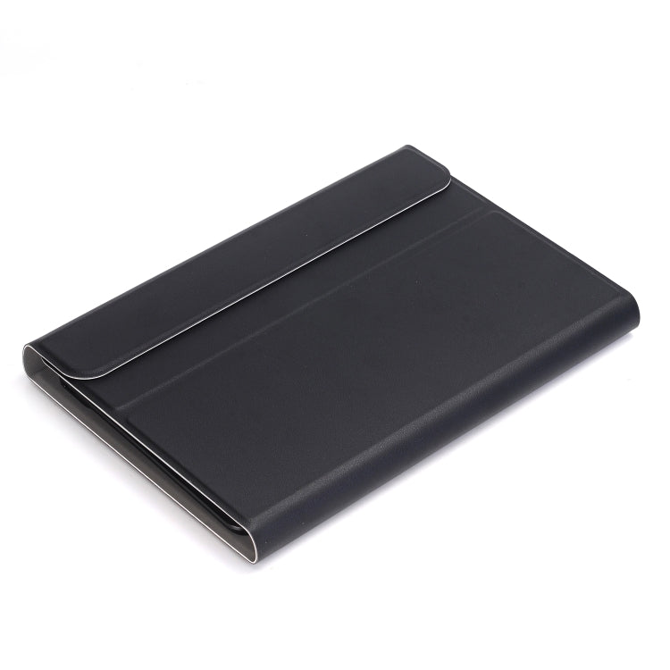 For Redmi Pad SE 8.7 A0N12 TPU Ultra-thin Detachable Bluetooth Keyboard Tablet Leather Case(Black)