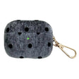 For AirPods Pro Velvet Cloth + PC Headset Shockproof Case(Black) - For AirPods Pro by PMC Jewellery | Online Shopping South Africa | PMC Jewellery | Buy Now Pay Later Mobicred
