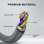 Onten SL201 CAT5E Ethernet Connection Cable for Starlink Gen2, Length:23m