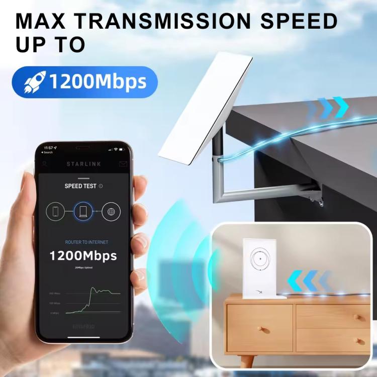 Onten SL201 CAT5E Ethernet Connection Cable for Starlink Gen2, Length:5m - free shipping - PMC TechLife - Order now!