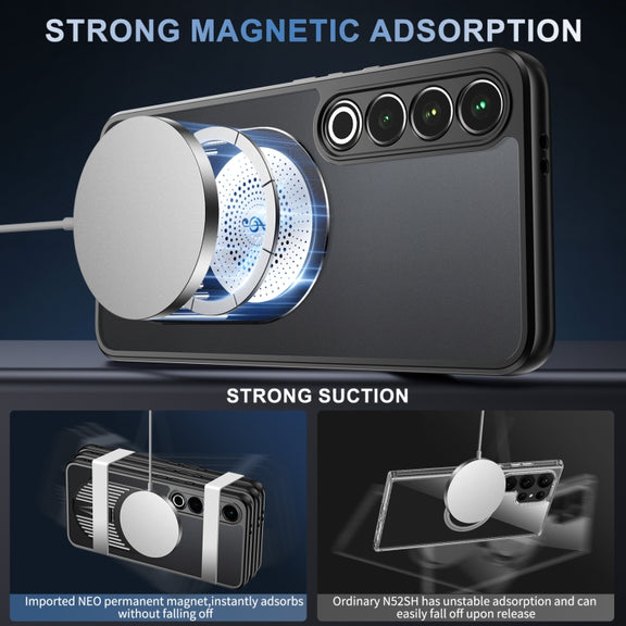 For Meizu 20 Pro Heat Dissipation Aromatherapy MagSafe Holder Phone Case(Black)