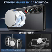For Meizu 21 Pro Heat Dissipation Aromatherapy MagSafe Holder Phone Case(Silver)