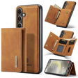 For Samsung Galaxy S24 FE 5G DG.MING M1 Series 3-Fold Multi Card Wallet + Magnetic Phone Case(Brown) - Galaxy S24 FE 5G Cases by DG.MING | Online Shopping South Africa | PMC Jewellery | Buy Now Pay Later Mobicred