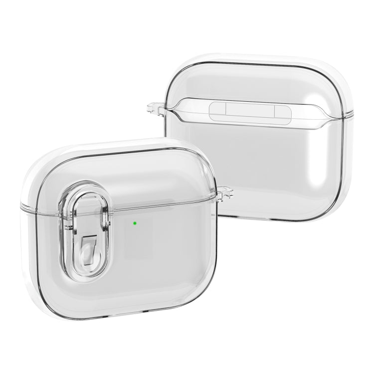 For AirPods 4 Ice Crystals Shockproof Earphone Protective Case(Transparent) - For AirPods 4 by PMC Jewellery | Online Shopping South Africa | PMC Jewellery | Buy Now Pay Later Mobicred