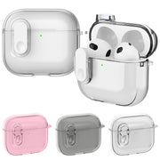 For AirPods 4 Ice Crystals Shockproof Earphone Protective Case(Grey)