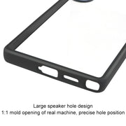For Samsung Galaxy S25 Ultra 5G Frosted TPU + Transparent PC Phone Case