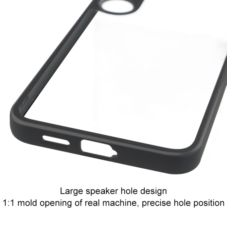 For Samsung Galaxy S25+ 5G Frosted TPU + Transparent PC Phone Case