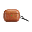 For AirPods 3 Crocodile Texture Earphone Protective Case(Light Brown) - For AirPods 3 by PMC Jewellery | Online Shopping South Africa | PMC Jewellery | Buy Now Pay Later Mobicred
