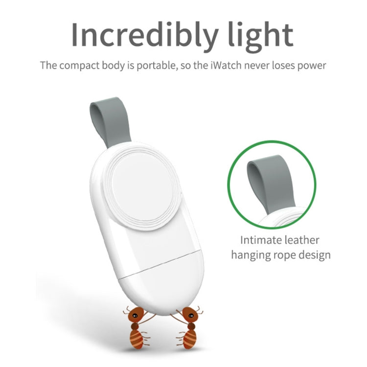 For Apple Watch Series 847 Magnetic Wireless Charger(White)