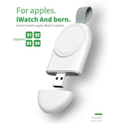For Apple Watch Series 847 Magnetic Wireless Charger(White)