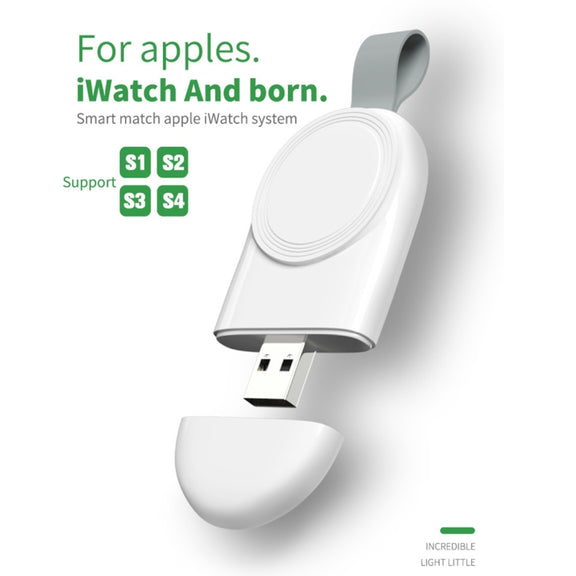 For Apple Watch Series 847 Magnetic Wireless Charger(White)