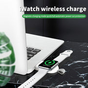 For Apple Watch Series 847 Magnetic Wireless Charger(White)