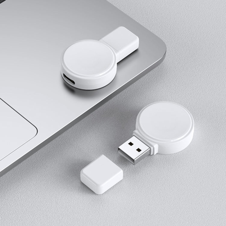 For Apple Watch Series X53 Portable Wireless Charger(White) - Charger / Holder by PMC Jewellery | Online Shopping South Africa | PMC Jewellery | Buy Now Pay Later Mobicred