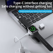 For Apple Watch Series X53 Portable Wireless Charger(Black)