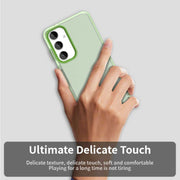 For Samsung Galaxy S25 5G Candy PC Hybrid TPU Shockproof Phone Case(Green)