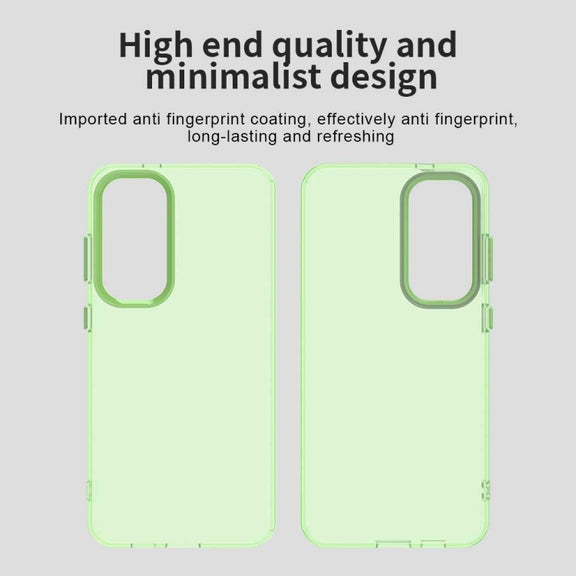 For Samsung Galaxy S25 5G Candy PC Hybrid TPU Shockproof Phone Case(Green)