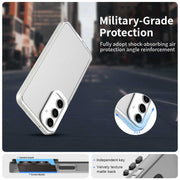 For Samsung Galaxy S25+ 5G Candy PC Hybrid TPU Shockproof Phone Case(White)