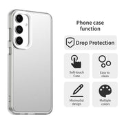 For Samsung Galaxy S25+ 5G Candy PC Hybrid TPU Shockproof Phone Case(White)