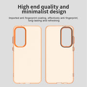 For Samsung Galaxy S25+ 5G Candy PC Hybrid TPU Shockproof Phone Case(Orange)