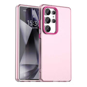 For Samsung Galaxy S25 Ultra 5G Candy PC Hybrid TPU Shockproof Phone Case(Red)