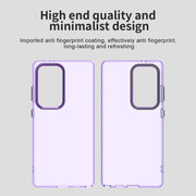 For Samsung Galaxy S25 Ultra 5G Candy PC Hybrid TPU Shockproof Phone Case(Purple)