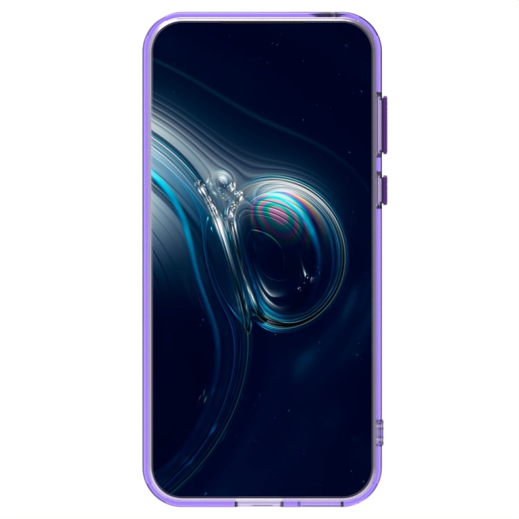 For Huawei Pura 70 Candy PC Hybrid TPU Shockproof Phone Case(Purple)