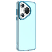 For Huawei Pura 70 Pro Candy PC Hybrid TPU Shockproof Phone Case(Blue)