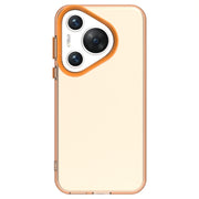 For Huawei Pura 70 Pro+ Candy PC Hybrid TPU Shockproof Phone Case(Orange)