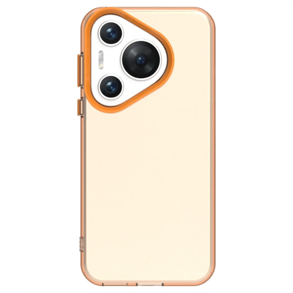 For Huawei Pura 70 Pro+ Candy PC Hybrid TPU Shockproof Phone Case(Orange)